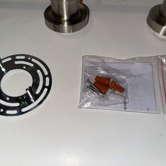 Brush Nickel 3 Light Fixture - Picture 3 of 14